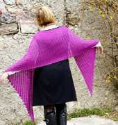 Rododendro Ferrugineo Shawl (Alpen Rose) by Valentina Cosciani