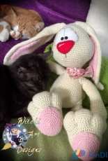 Hase Hops XXL von Witchi Art Design German