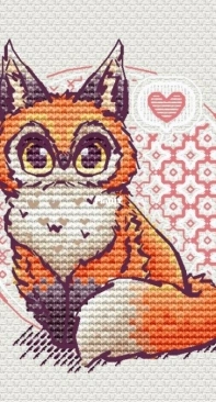 Makaronka Stitch Owlfox by Victoria / Victoriya Dzukaeva Dzukaeva -