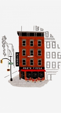 DMC Embroidery - New York Pizzeria - Free