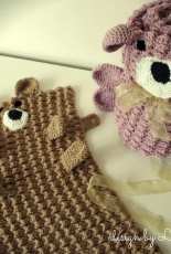 Holland Designs - Lisa Van Klaveren-Roly Poly Teddy Blankets Baby and Lovey size