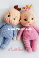 Art Neslihan -Neslihan Ayhan - Amigurumi Little Baby  - Translated - Free