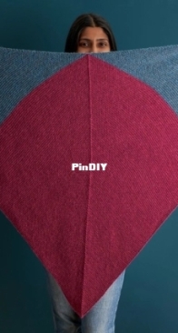 Cool Construction Shawl by Purl Soho - Free