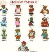 Cherished Teddies 3 - Machine Embroidery/ME