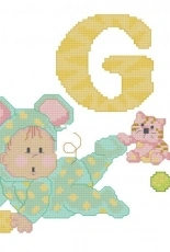ABC Babies G from Las Labores de Ana Extra Baby 29 PCS