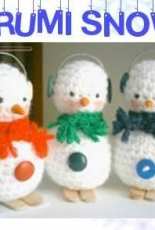 Amigurumi Amo - Maddalena Tinazzi - Amigurumi Snowman - Italian and English - Free