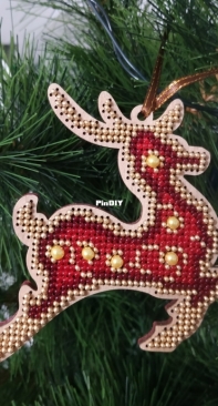 Christmas Deer by Wonderland Crafts (Волшебная страна)