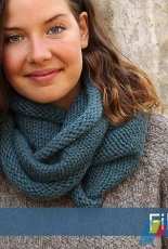 Filcolana-Perilla Cowl by Nanna Gudmand-Høyer-Danish-Free