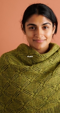 Climbing Rose Wrap by Purl Soho-Free