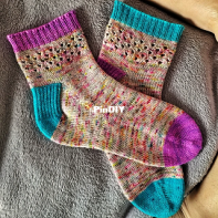 Emmental Socks by  Maria Rodriguez - Spanish