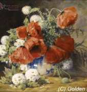 Golden Kite 2335 Poppies and Roses (medium)