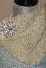 Diamonds in Diamonds Reversible Cowl by Eva Marie-Free