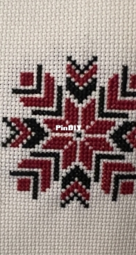 Ornament Red Black