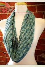 Rolling Wave Rings Cowl by Carly Stipe