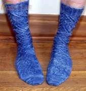 knottygnome designs-Balin Knit Socks