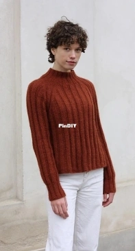 Chunky Rib Sweater by Pernille Larsen