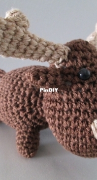 Amigurumi Christmas Figures - Moose