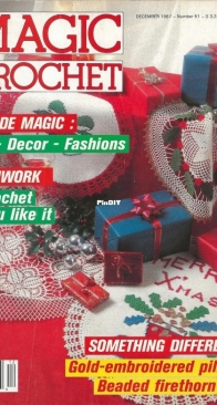 Magic Crochet - Number 51 - December 1987