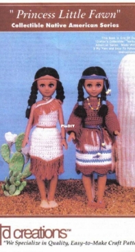 Td Creations 869 - Collectible Native American Series - Princess Little Fawn