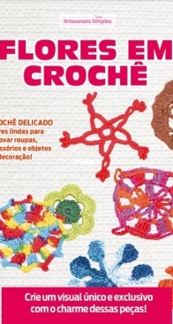 Artesanato Simples – Flores Em Croche - November 2025 - Portuguese