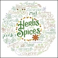 Herbs & Spices by Ursula Michael from Just Cross Stitch June 2018 XSD