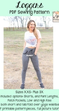 Patterns for Pirates - Loggers - Sizes XXS-Plus 3X