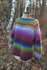 Two-Strand Stripe Pullover by Susan Mills -Free