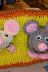 Mouse with cheese by Ildikko