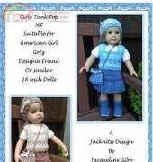 Girly Tank Top Set for 18 inch Dolls by Jacqueline Gibb