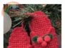 Plastic Canvas-Fuzzy Slippers Ornament by Ronda Bryce