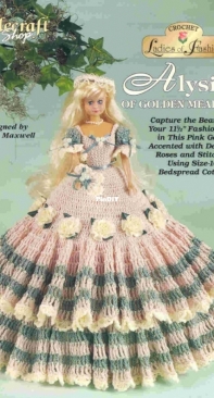 The Needlecraft Shop - Jo Ann Maxwell - 992549 Crochet Ladies of Fashion - Alysia of Golden Meadow