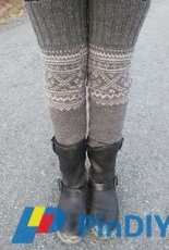 Setesdal Legwarmers by Eli Ziltoidia-Free