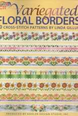 Leisure Arts 4617 - Variegated Floral Borders by Linda Gillum