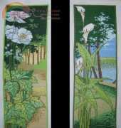 Long two embroideries