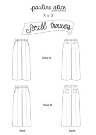 Pauline Alice - 1502 - Sorell Trousers - Sizes 34-48 - French