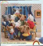 Family Mouse From Ariadne Werkschrift Januari 1986 - Dutch