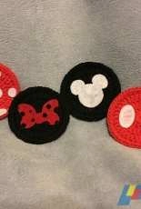 Anna Lee - Disney Mickey and Minnie Coasters - Free