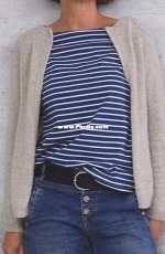 Kukka Cardigan by Rike Pacholleck - rosa p. - German