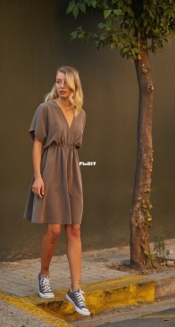 The Patterns Room - Sophie Kouri - Erato Dress - Sizes 20-28 - English, Greek