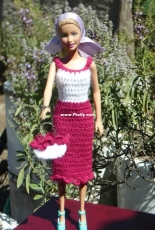Maguinda Bolsón - Irene dress and bag set for dolls