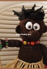 Canibale african doll