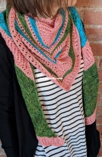 East Egg Shawl by Ellen Coy-Free