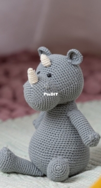 Hobbii Friends - Trine Moeller - Herman the Rhino - Nashorn Herman - German - Free