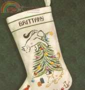 Brittercup Designs BCP009 - Britty Kitty Christmas Stocking