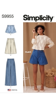 Simplicity - S9955 - Misses Shorts and Pants - Sizes 18-26