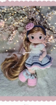 Amelocroche - Amanda Melo - Marie Doll - Boneca Marie - Portuguese