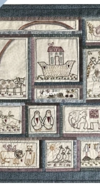 Lynette Anderson - Noah's Ark - Stitchery