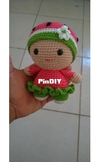 Watermelon doll