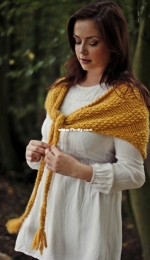 Forest Stroll Shawl by C. Puente-Free