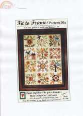 From My Heart to Your Hands - Fit to Frame Pattern Six 1706 Grandmothers Garden by Lori Smith